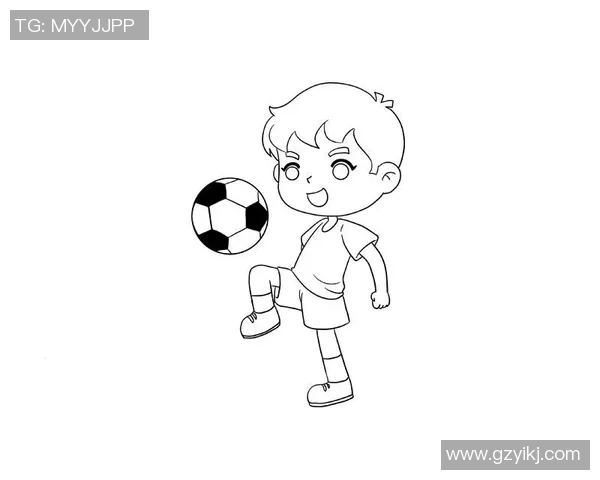 足球男孩简笔画的创意绘制技巧与步骤分享
